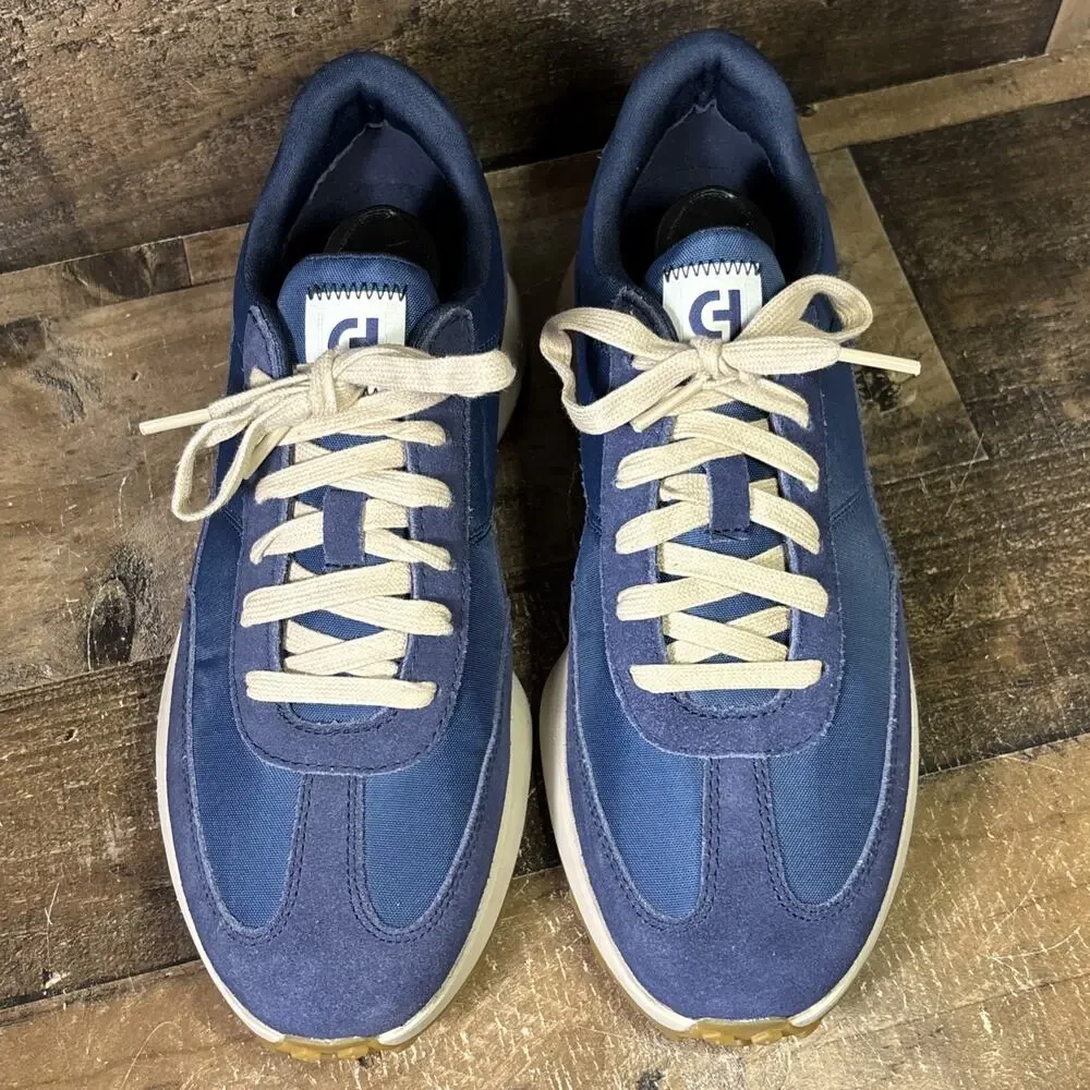 Cole Haan Grand Crosscourt Midtown Men Size 8 M Navy Blue Sneaker Casual C37498